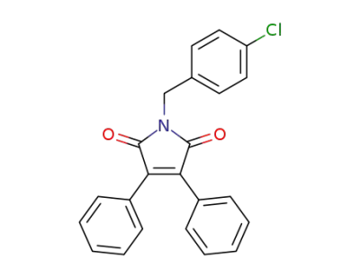 1-(4-chlorobenzyl)-3,4-diphenyl-1H-pyrrole-2,5-dione