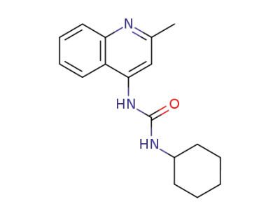 N-cyclohexyl-N'-4-(2-methylquinolyl)urea