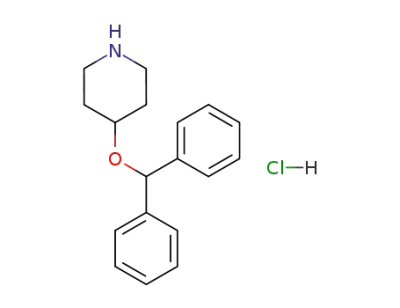 4-(diphenylmethoxy)piperidine hydrochloride