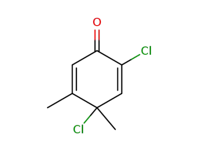 2,4-Dichloro-4,5-dimethyl-cyclohexa-2,5-dienone