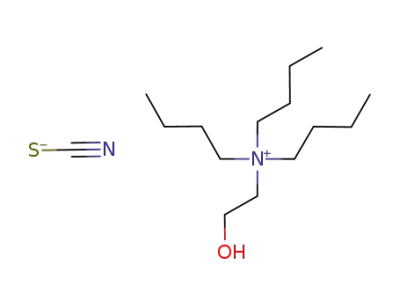 2-hydroxy-N,N,N-tributylethanaminium thiocyanate