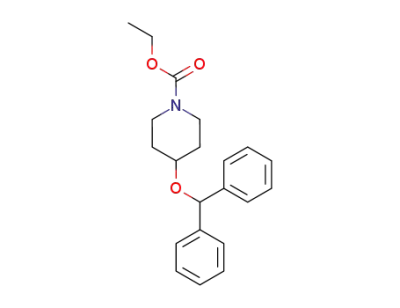ethyl 4-(diphenylmethoxy)-1-piperidinecarboxylate
